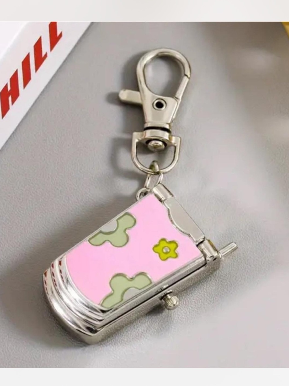 Watch Flip Phone Keychain